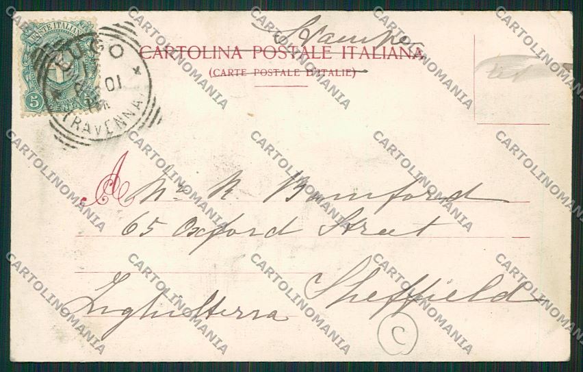 Ravenna Lugo cartolina QK0109 – retro