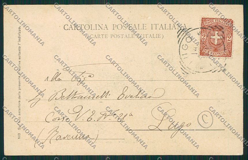 Ravenna Lugo cartolina QK0112 – retro