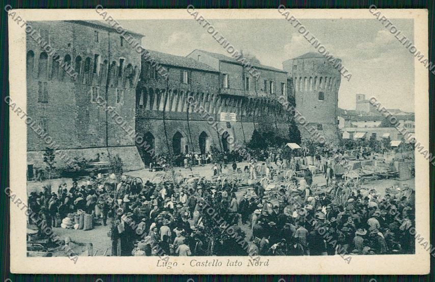 Ravenna Lugo Mercato cartolina QK0129 – fronte