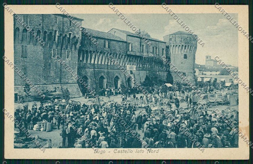 Ravenna Lugo Mercato cartolina QK0130 – fronte