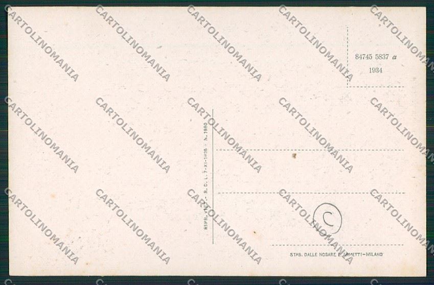 Ravenna Massalombarda Casa Fascio cartolina QK0142 – retro