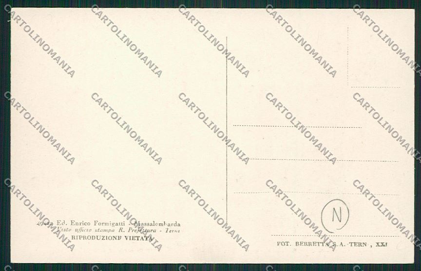 Ravenna Massalombarda cartolina QK0150 – retro