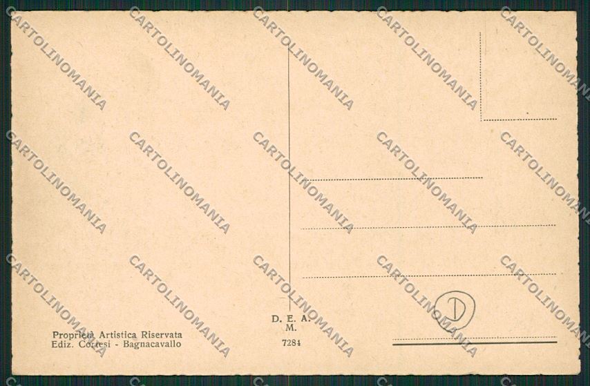 Ravenna Bagnacavallo cartolina QK0159 – retro