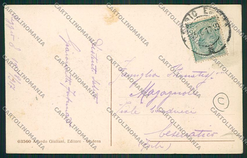 Reggio Emilia città cartolina QK0171 – retro