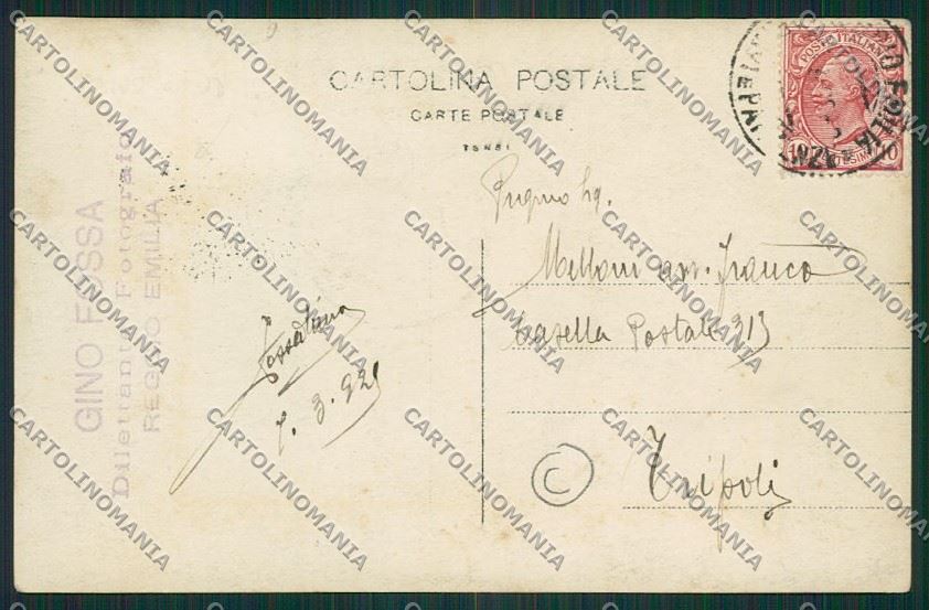 Reggio Emilia città Foto cartolina QK0175 – retro