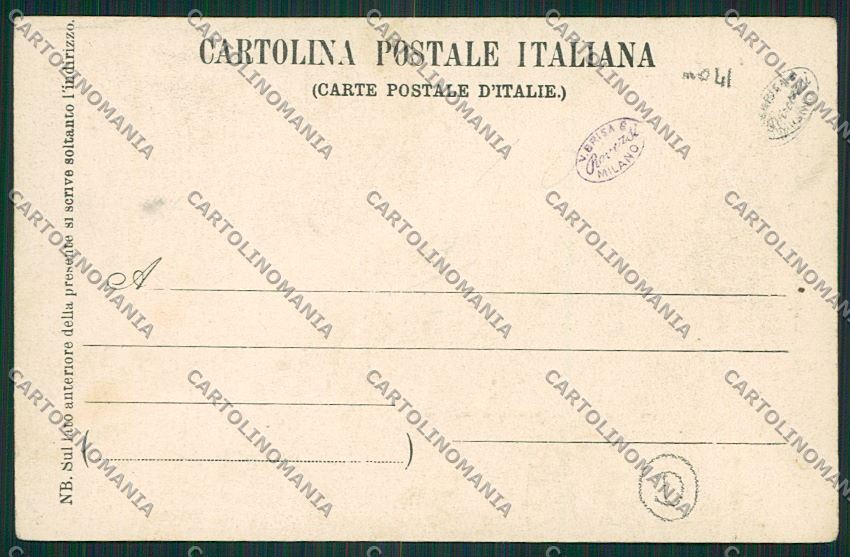 Reggio Emilia città cartolina QK0176 – retro