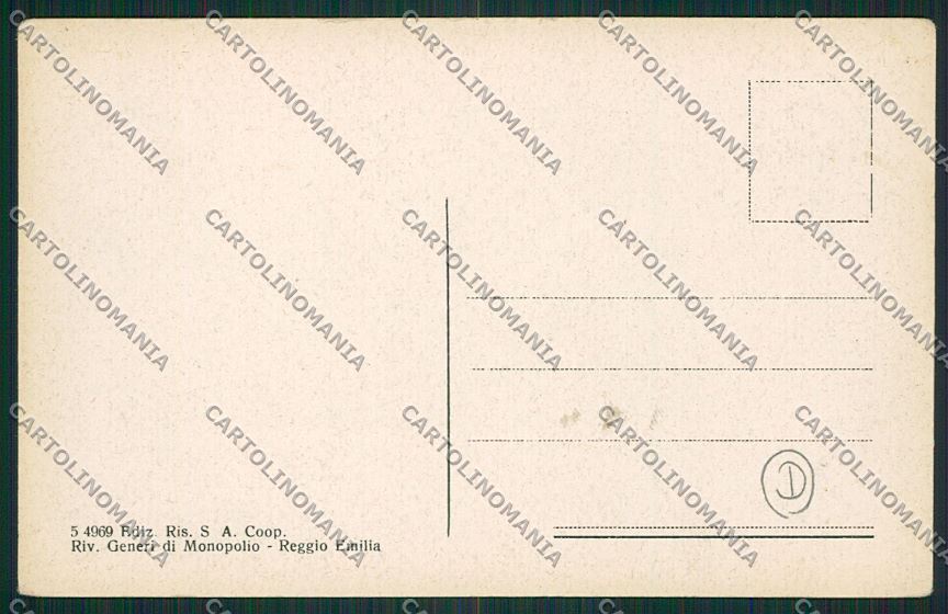 Reggio Emilia città cartolina QK0179 – retro