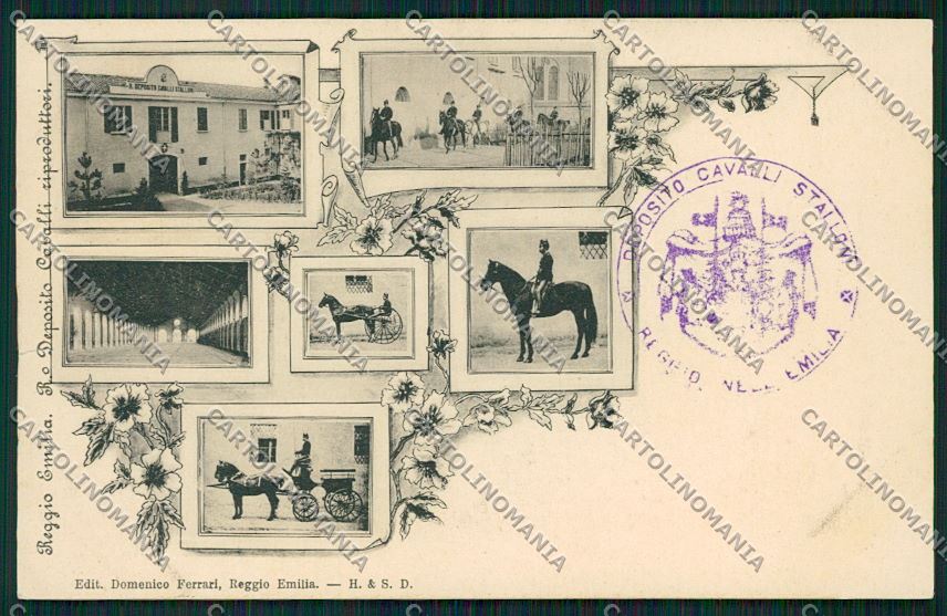 Reggio Emilia città STRAPPINO cartolina QK0183 – fronte