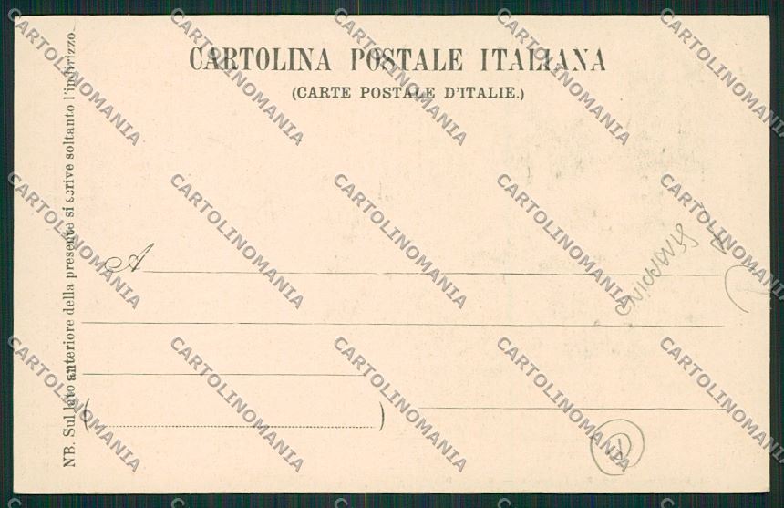 Reggio Emilia città STRAPPINO cartolina QK0183 – retro