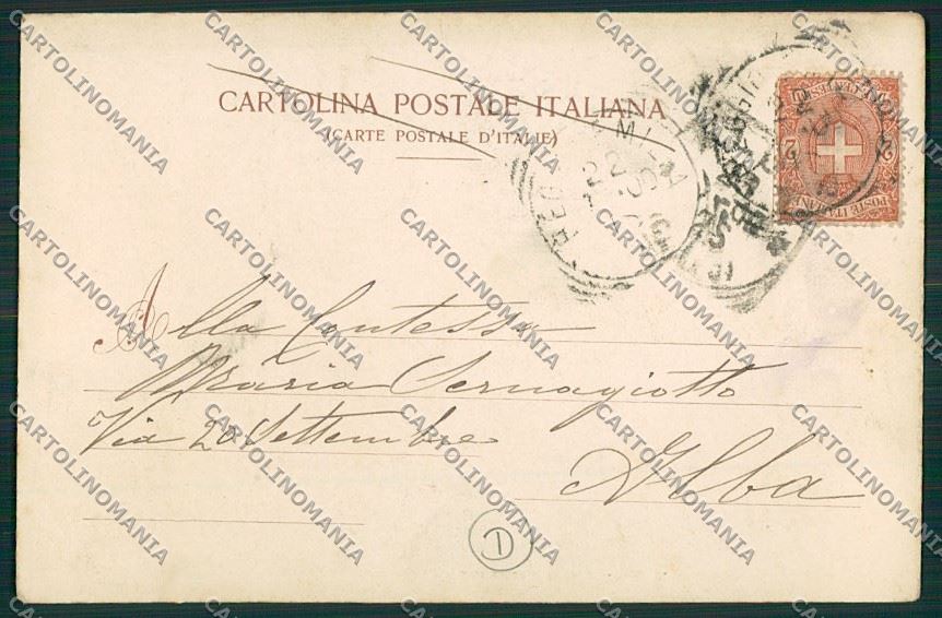Reggio Emilia città cartolina QK0193 – retro