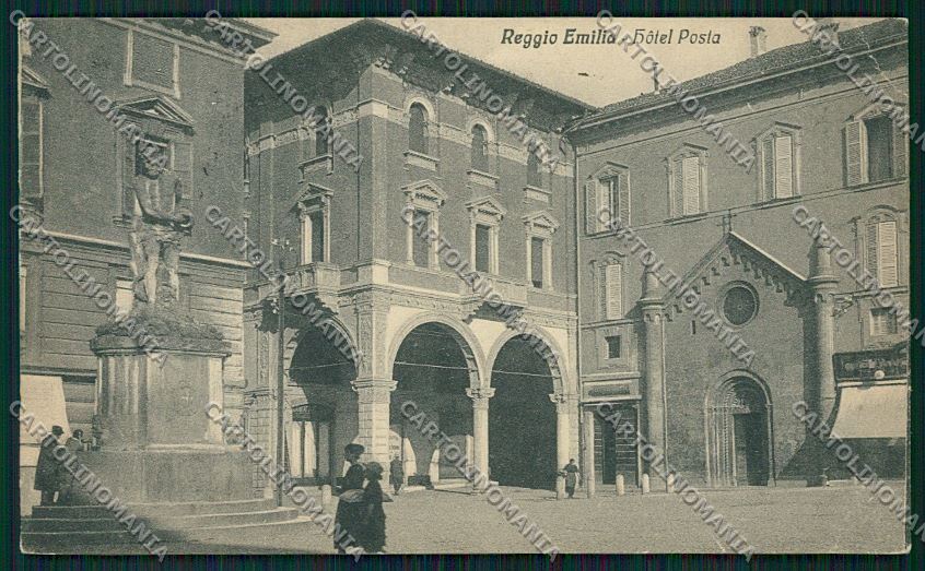Reggio Emilia città PIEGHINA cartolina QK0196 – fronte