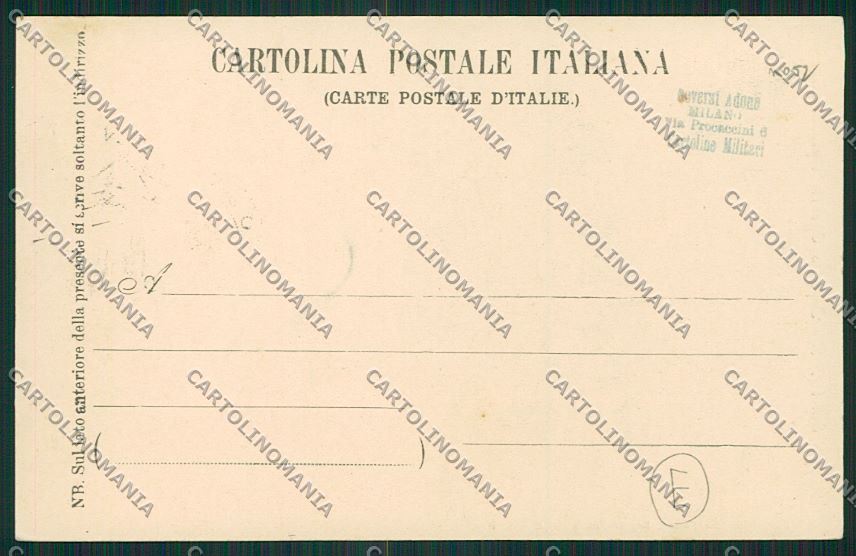 Reggio Emilia città cartolina QK0205 – retro