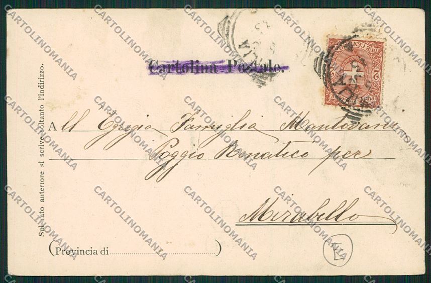Reggio Emilia città cartolina QK0216 – retro