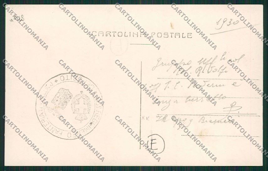 Reggio Emilia città Militari Foto cartolina QK0217 – retro