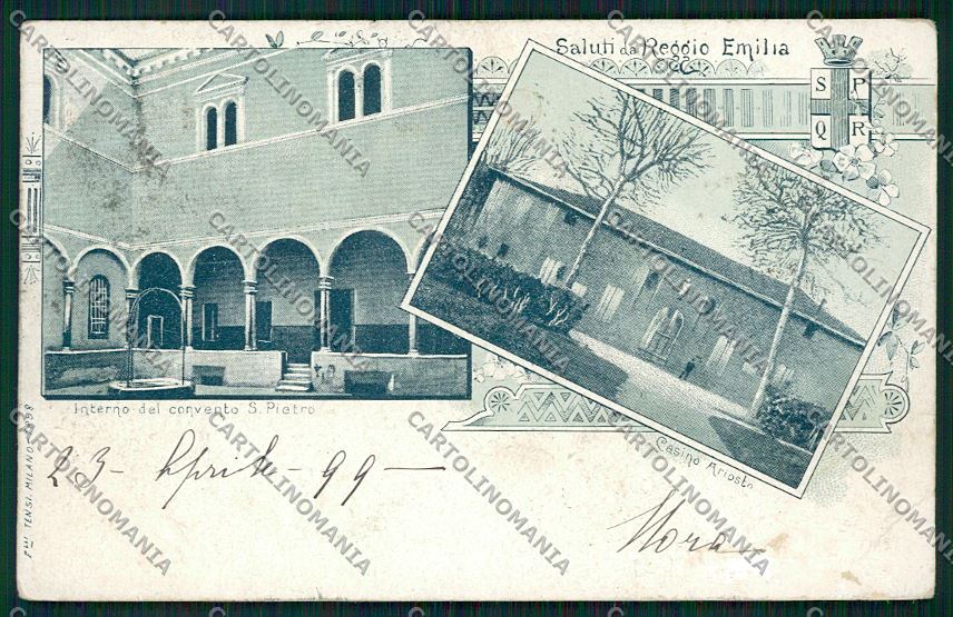 Reggio Emilia città cartolina QK0221 – fronte