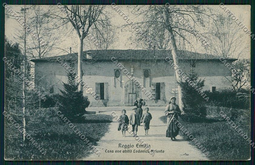 Reggio Emilia città PIEGHINA cartolina QK0242 – fronte