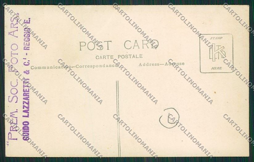 Reggio Emilia città Foto cartolina QK0268 – retro