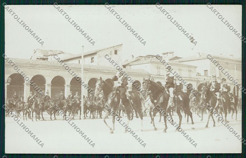 Reggio Emilia città Militari Foto cartolina QK0269 – fronte