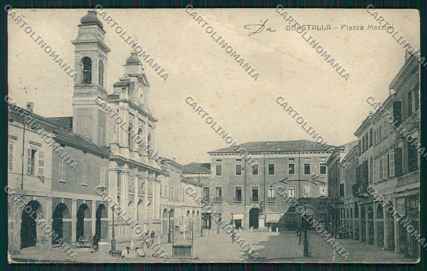 Reggio Emilia Guastalla PIEGA cartolina QK0273 – fronte