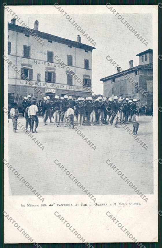 Reggio Emilia San Polo Enza Militari Fanteria cartolina QK0283 – fronte