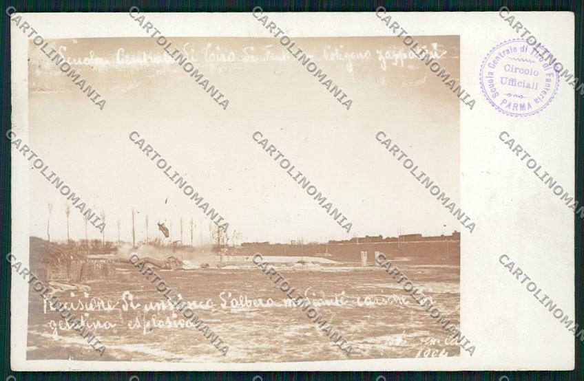 Reggio Emilia Scandiano Militari Foto cartolina QK0287 – fronte