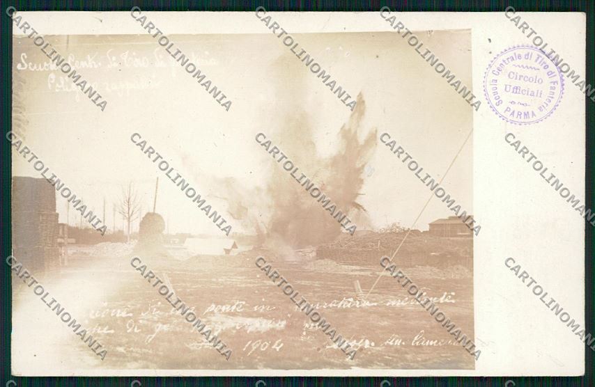 Reggio Emilia Scandiano Militari Foto cartolina QK0291 – fronte