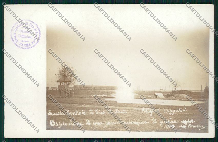 Reggio Emilia Scandiano Militari Foto cartolina QK0292 – fronte