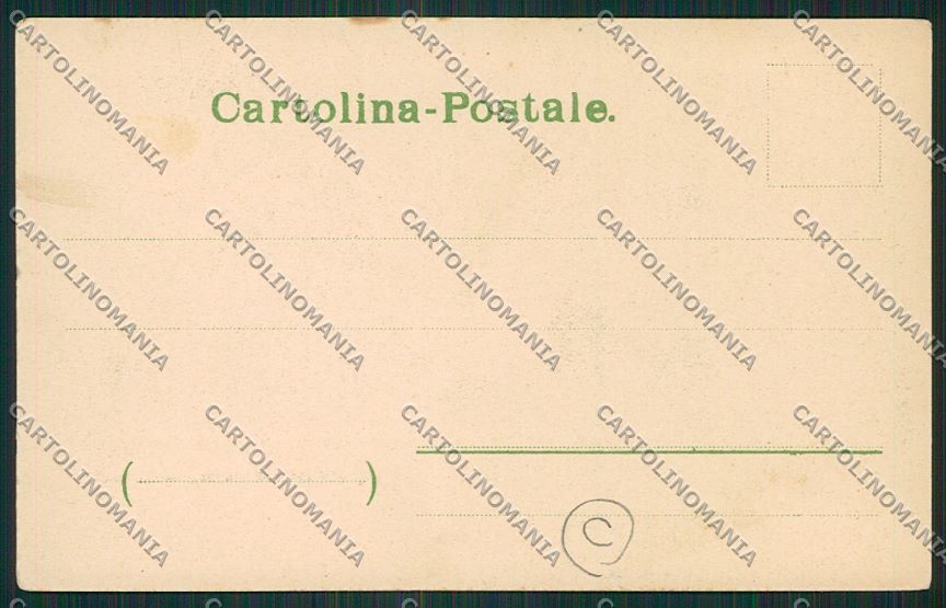 Reggio Emilia Correggio cartolina QK0296 – retro
