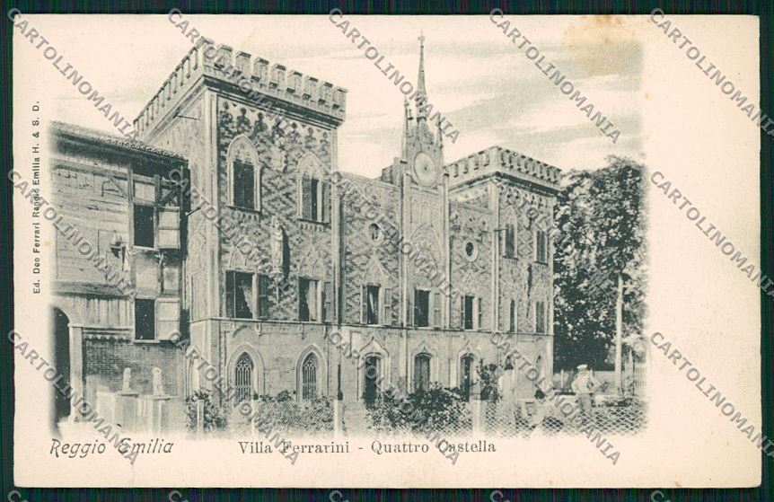 Reggio Emilia Quattro Castella cartolina QK0305 – fronte