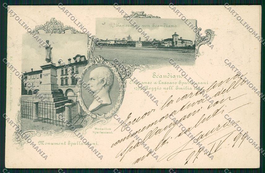 Reggio Emilia Scandiano cartolina QK0319 – fronte
