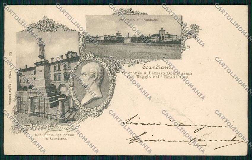 Reggio Emilia Scandiano cartolina QK0320 – fronte