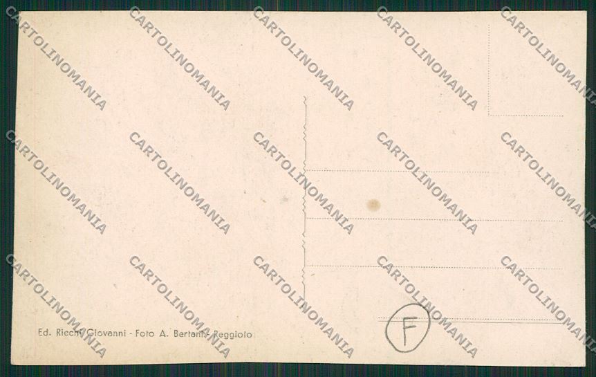Reggio Emilia Reggiolo cartolina QK0332 – retro