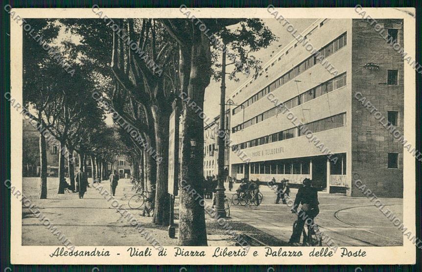 Alessandria città Poste cartolina QK0337 – fronte