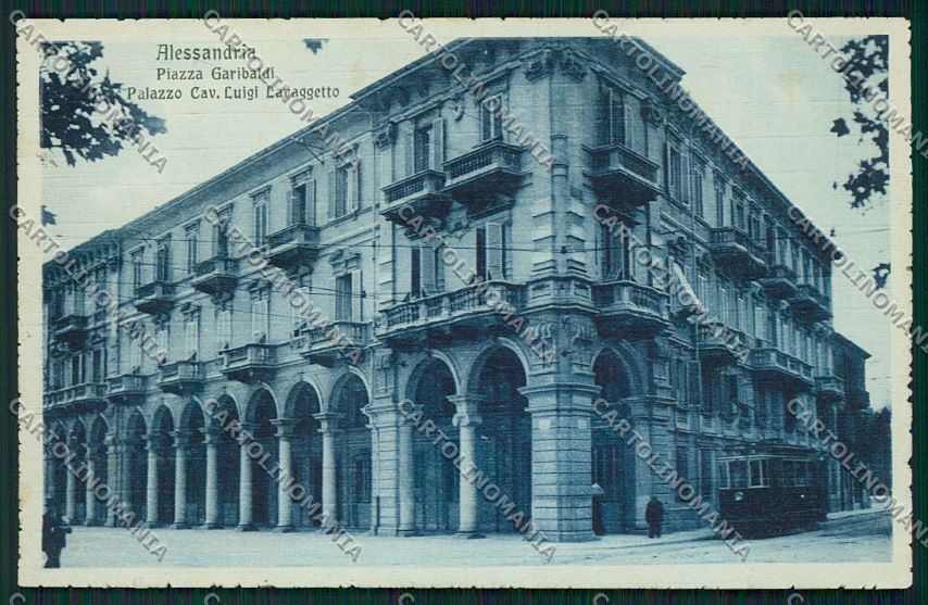 Alessandria città Tram cartolina QK0343 – fronte
