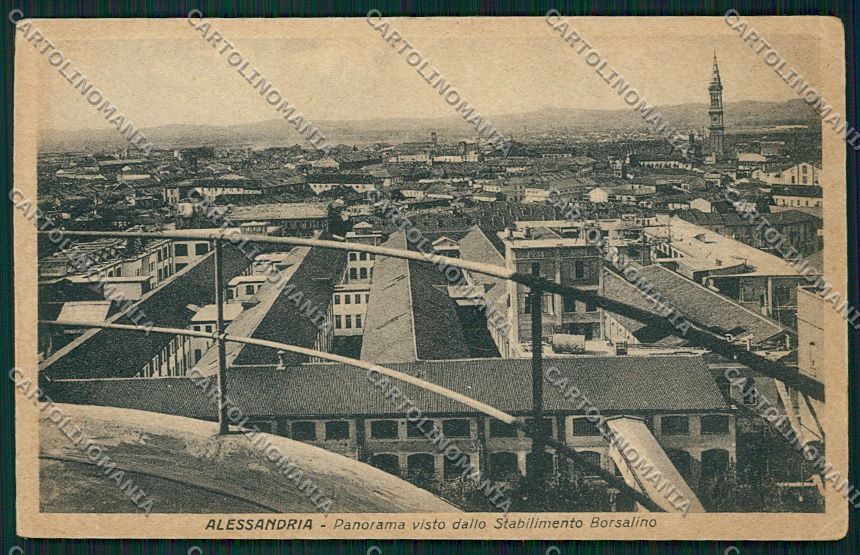 Alessandria città PIEGA cartolina QK0345 – fronte