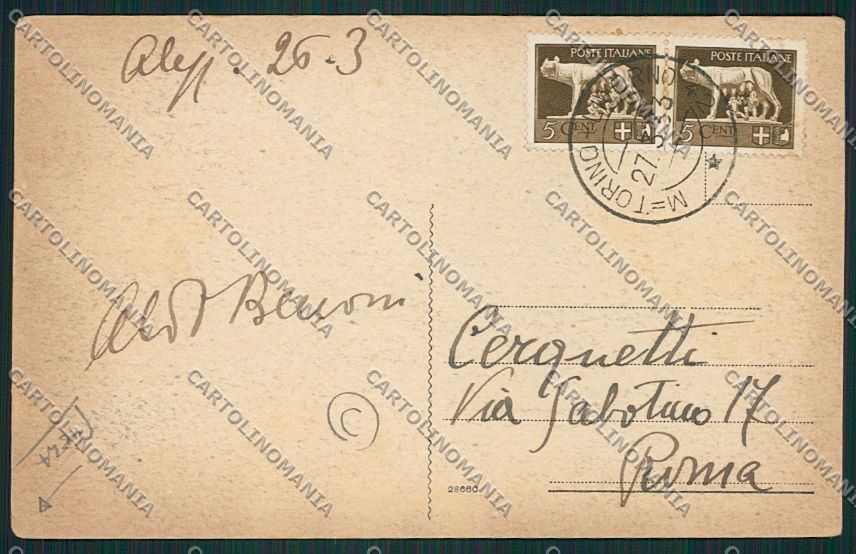 Alessandria città PIEGA cartolina QK0345 – retro