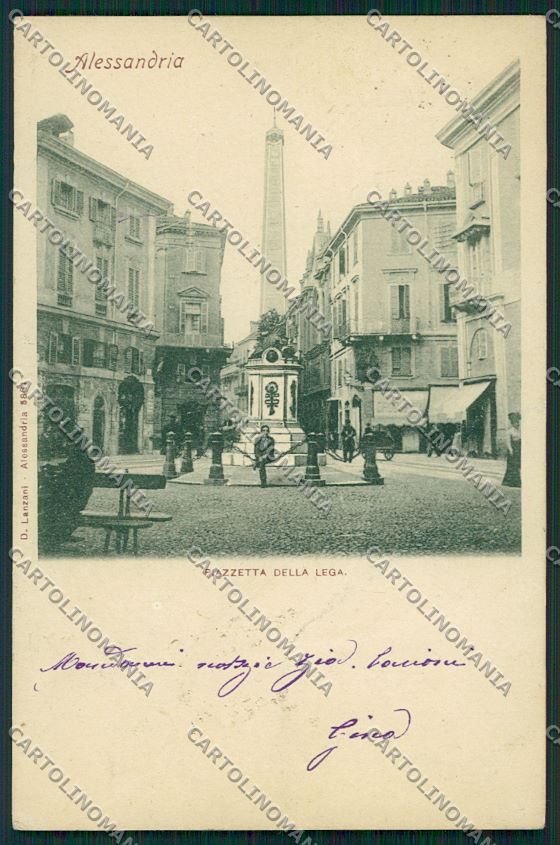 Alessandria città cartolina QK0349 – fronte