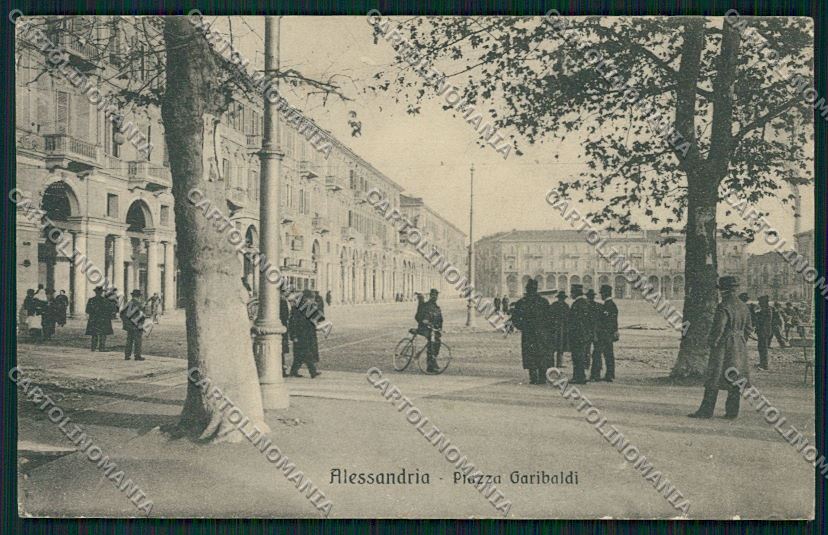 Alessandria città PIEGHINA cartolina QK0360 – fronte