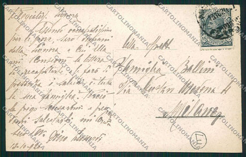 Alessandria città cartolina QK0381 – retro