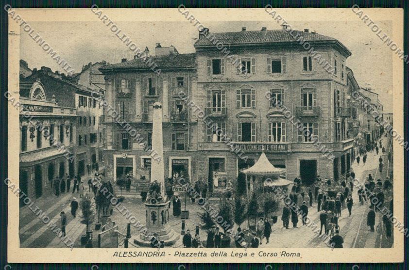 Alessandria città cartolina QK0388 – fronte
