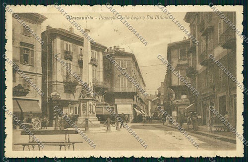 Alessandria città cartolina QK0389 – fronte