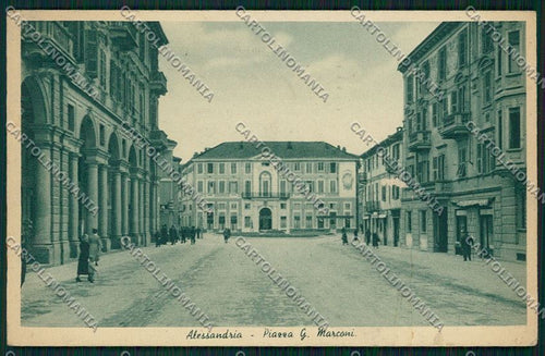 Alessandria città ABRASA cartolina QK0393 – fronte
