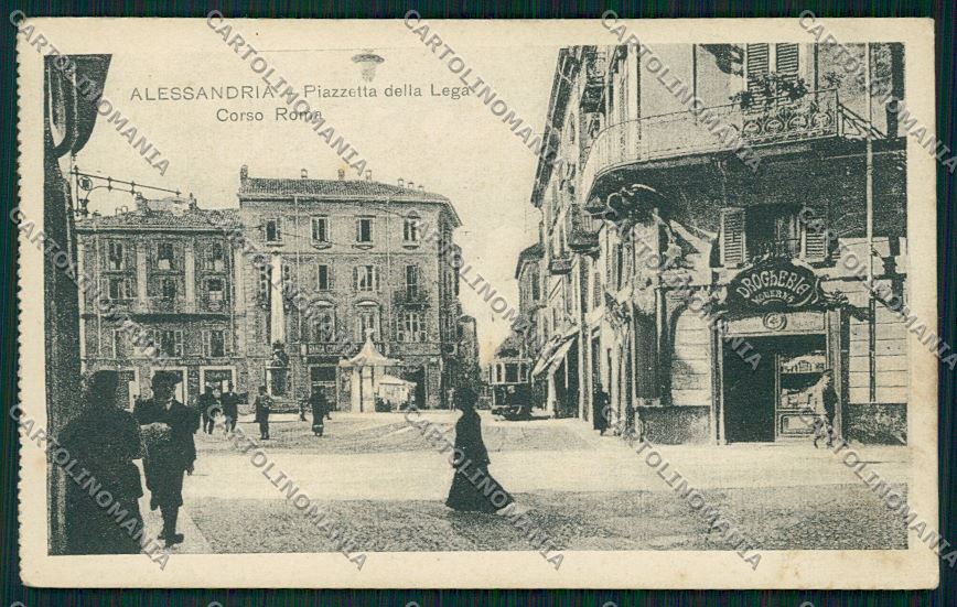 Alessandria città cartolina QK0395 – fronte