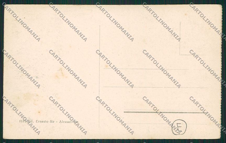 Alessandria città cartolina QK0395 – retro