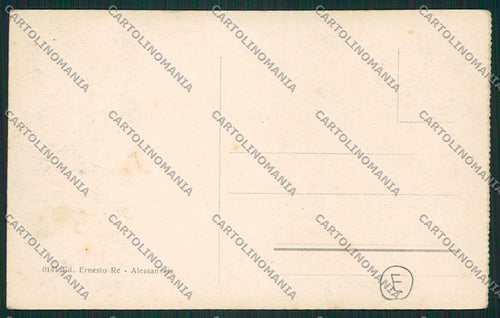 Alessandria città cartolina QK0395 – retro