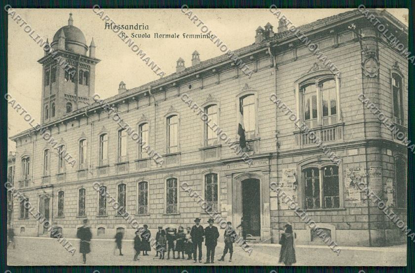 Alessandria città cartolina QK0403 – fronte