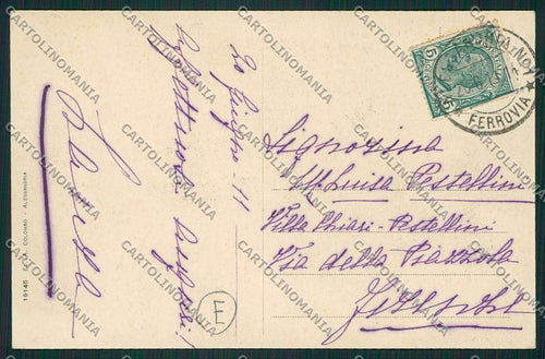Alessandria città cartolina QK0403 – retro