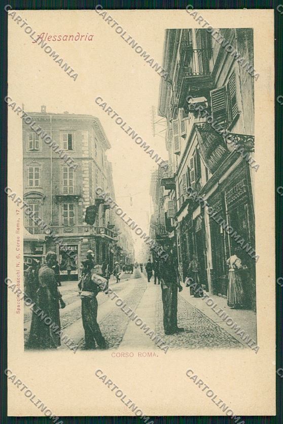 Alessandria città cartolina QK0405 – fronte
