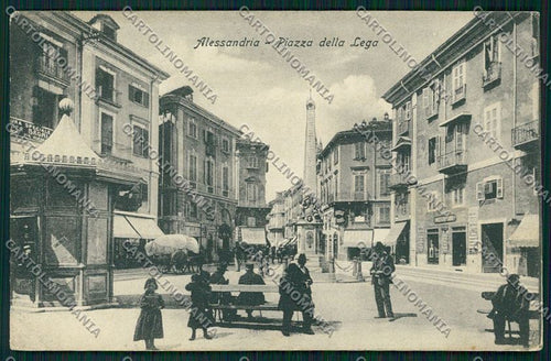 Alessandria città cartolina QK0408 – fronte