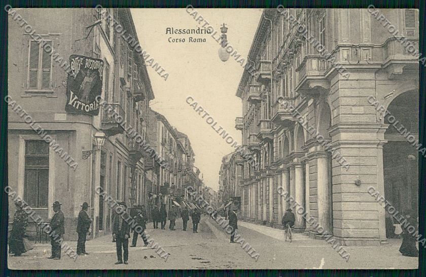 Alessandria città cartolina QK0410 – fronte